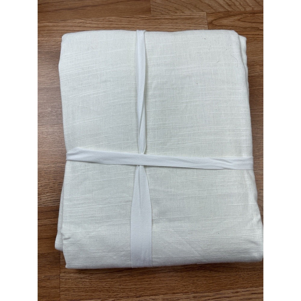 Pottery Barn Emery Linen Blackout Curtain Panel in Ivory 30" x 90" NEW - Picture 5 of 6
